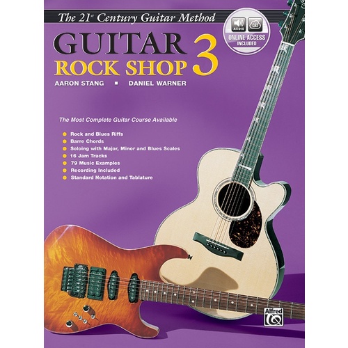 21st Century Guitar Rock Shop Book 3 Book/CD