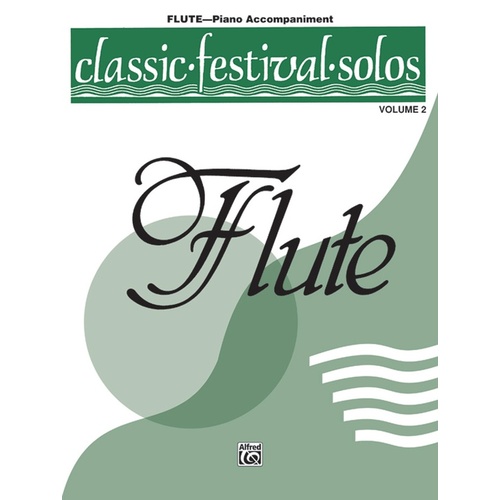 Classic Fest Solos V-2 Fl/P