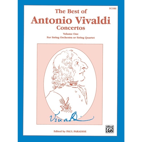 Best Of Vivaldi Concertos Book 1 Score Ed Paradise