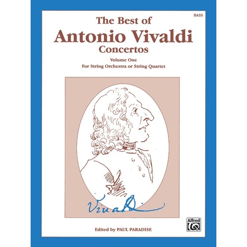 Best of Vivaldi Concertos Book 1 String Orchestra Sheet Music