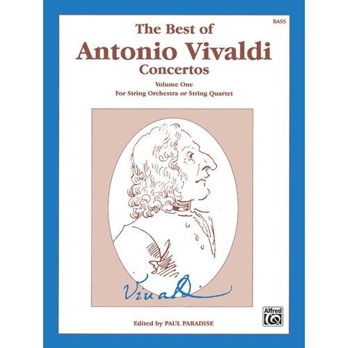 Best Of Vivaldi Concertos Book 1 Double Bass Ed Paradise