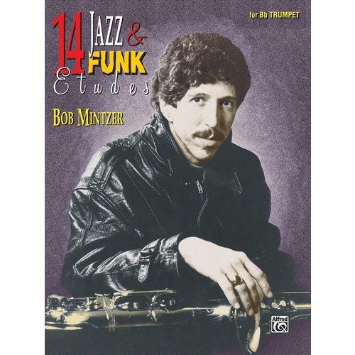 14 Jazz & Funk Etudes B Flat Trumpet Book/CD