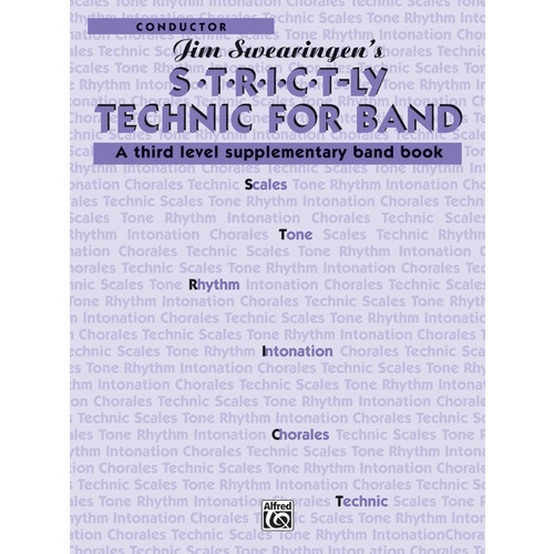 Strictly Technic for Band Grade 3 Conductor