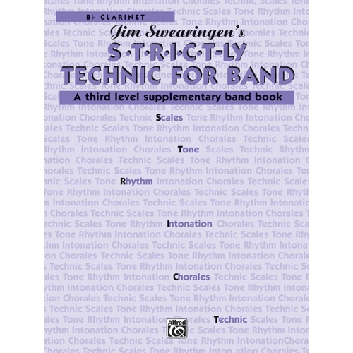 Strictly Technic For Band Gr 3 B Flat Clarinet