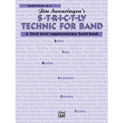 Strictly Technic for Band Grade 3 Baritone BC Sheet Music