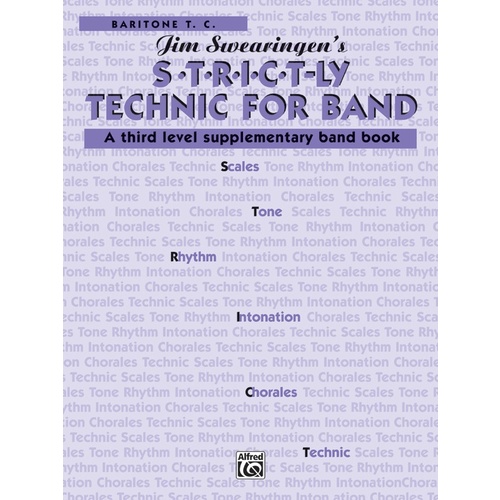 Strictly Technic For Band Gr 3 Baritone Tc