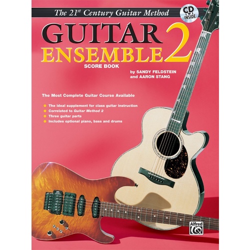 21st Century Guitar Ensemble Book 2 BK/CD Score