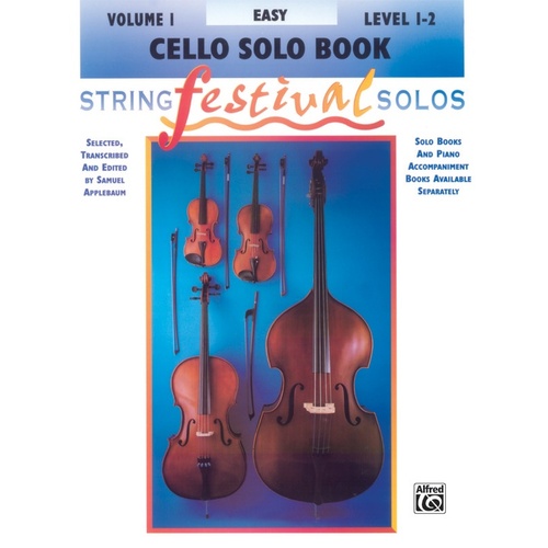 String Festival Solos Volume 1 Cello