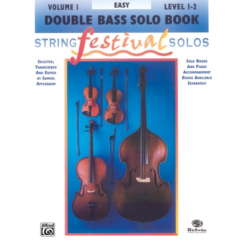 String Festival Solos Volume 1 for Double Bass