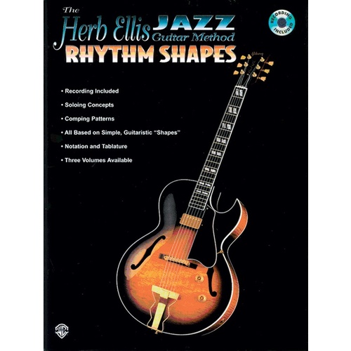 Jazz Guitar Method Rhythm Shapes Book/CD