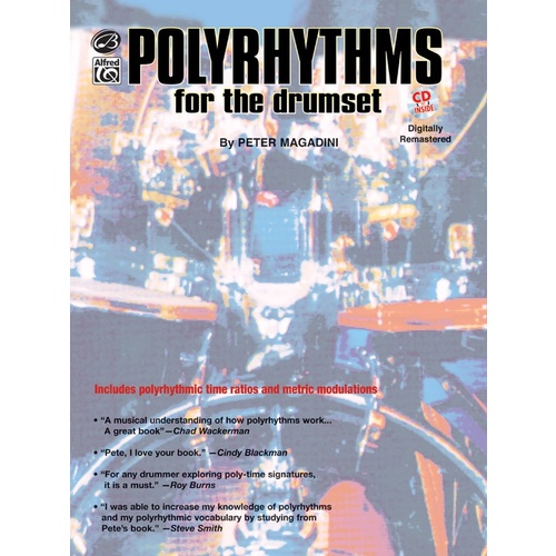 Polyrhythms For The Drumset Book/CD
