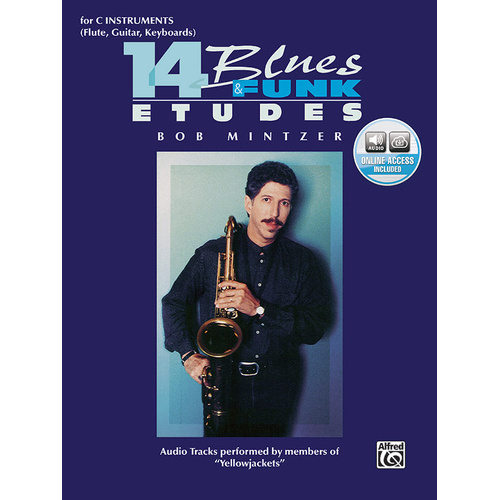 14 Blues & Funk Etudes for C Instruments with 2 CDs