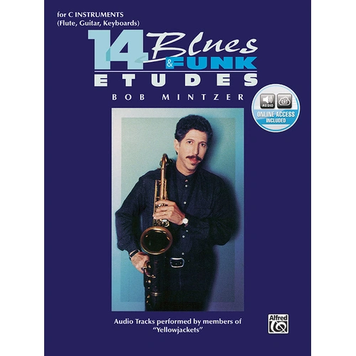 14 Blues & Funk Etudes for C Instruments with 2 CDs