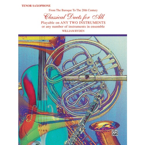 Classical Duets For All Tenor Sax
