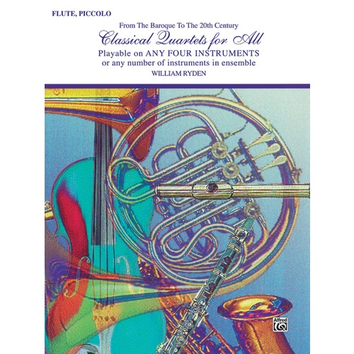Classical Quartets For All Flute/Piccolo
