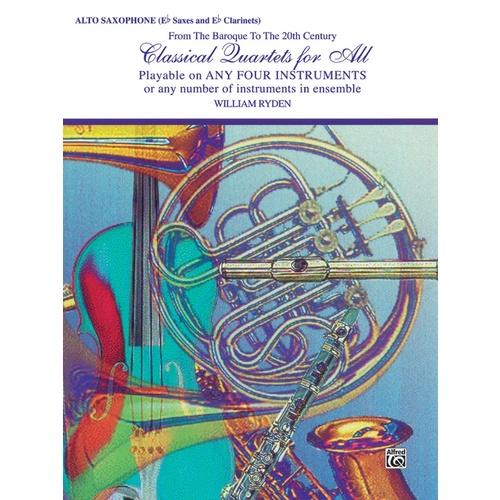 Classical Quartets For All Alto Sax