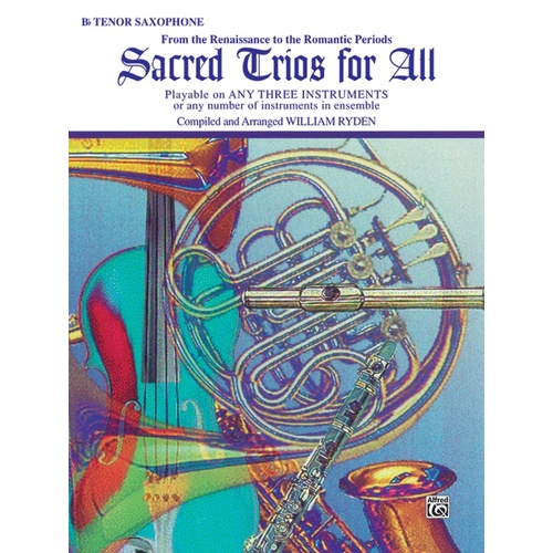 Sacred Trios For All T/Sax