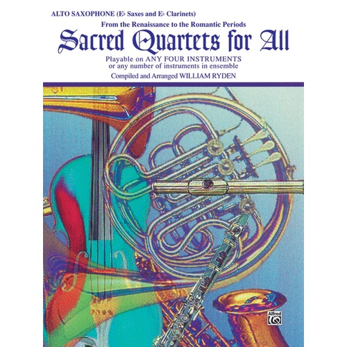 Sacred Quartets For All A/Sax