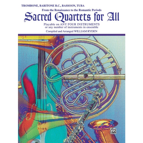 Sacred Quartets For All TBN/Bari Bc/Bassoon/Tba
