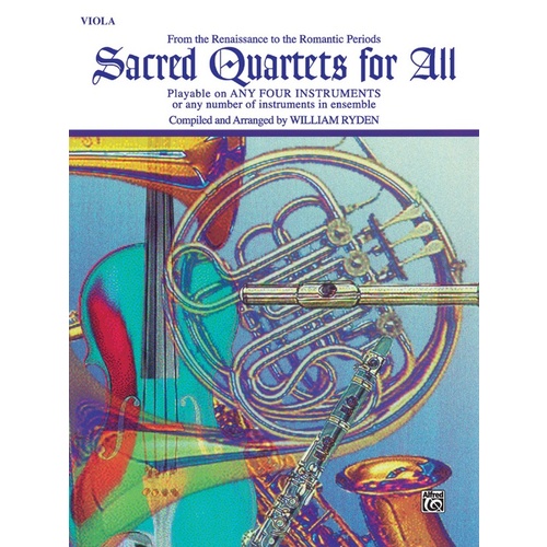 Sacred Quartets For All Viola
