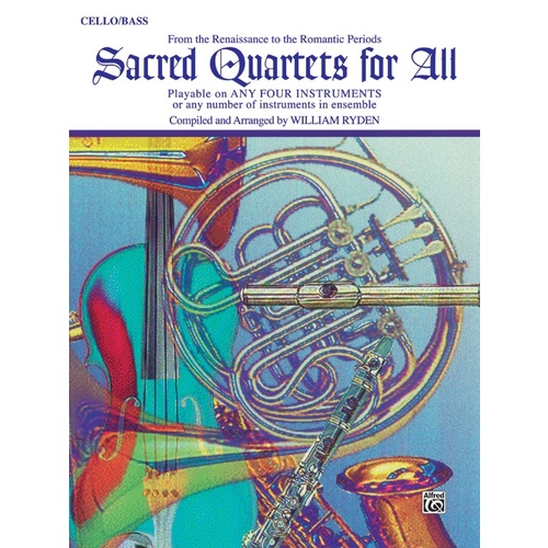 Sacred Quartets For All Cello/Bass
