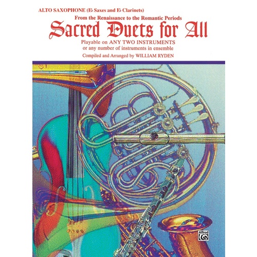 Sacred Duets For All A/Sax