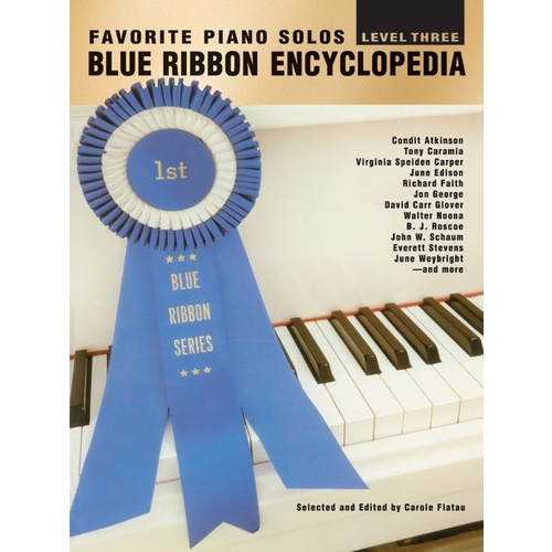 Blue Ribbon Encyclopedia Favourites Piano Sheet Music Level 3