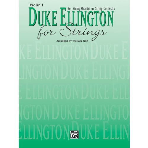 Duke Ellington For Strings Violin I Arr Zinn