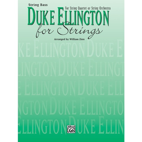 Duke Ellington For Strings Double Bass Arr Zinn