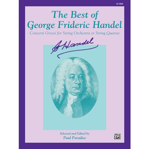Best Of Handel Score