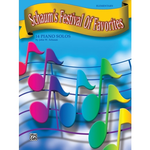 Schaums Festival Of Favourites Ps Elementary