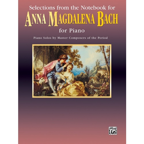 Piano Masters Notebook For Anna Magdalena Bach