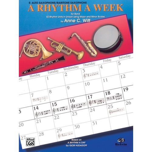 Rhythm A Week Band E Flat Alto Sax / Baritone Sax