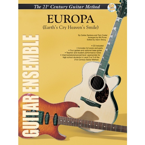 Europa (Earths Cry Heavens Smile) Score/Parts/CD