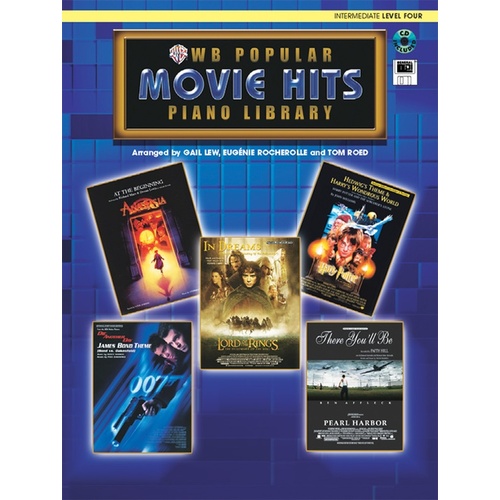 WB Popular Piano Library Movie Hits Level 4 Book/CD