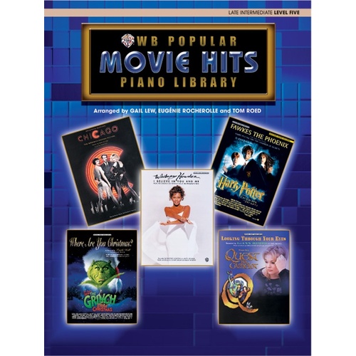 WB Popular Piano Library Movie Hits Level 5