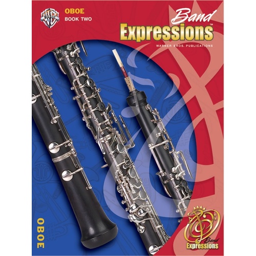 Band Expressions Book 2 Gr 2 Student Oboe Book/CD