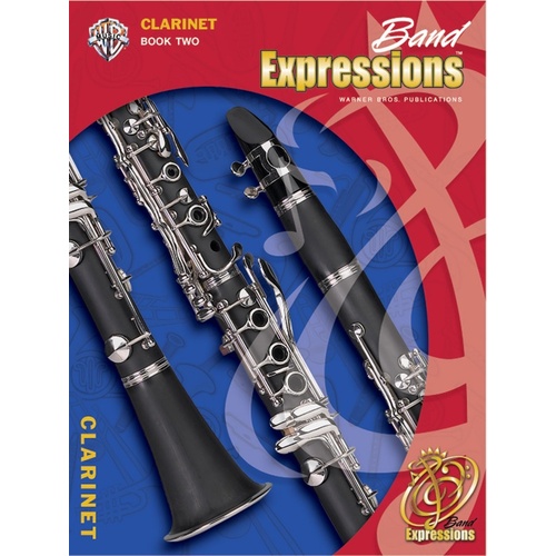 Band Expressions Book 2 Gr 2 Student Clarinet Book/CD