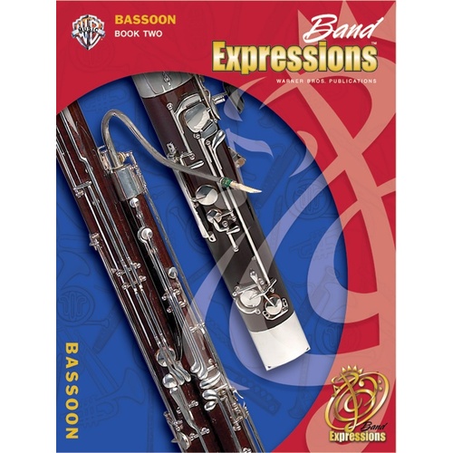 Band Expressions Book 2 Gr 2 Student Bassoon Book/CD