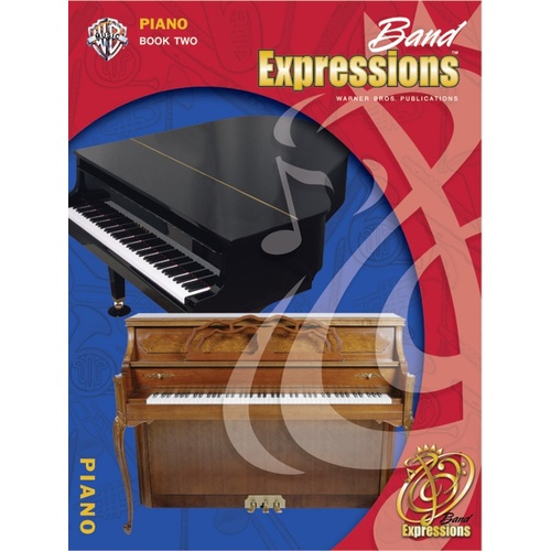 Band Expressions Book 2 Gr 2 Student Piano Book/CD