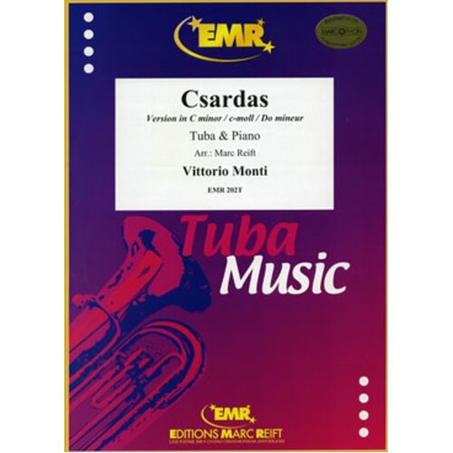 Monti - Csardas C Minor Tuba/Piano (Softcover Book)