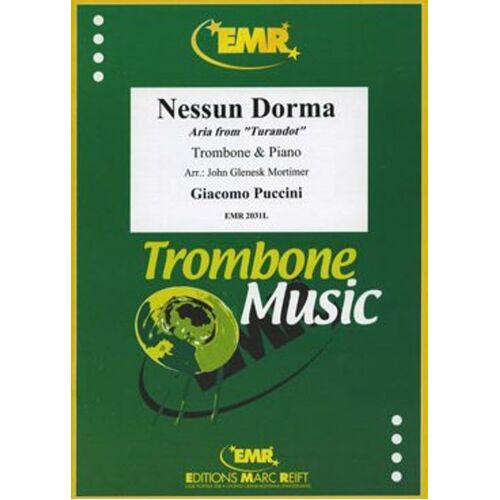 Nessun Dorma Trombone/Piano Book