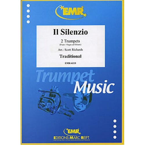 Il Silenzio For 2 Trumpet Piano Book