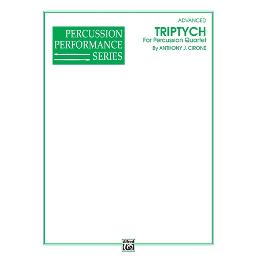 Triptych Percussion Ensemble Sheet Music
