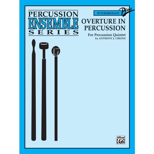 Overture In Percussion Percussion Ens