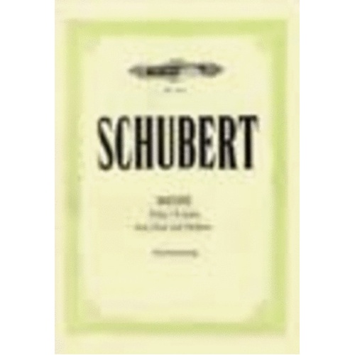 Schubert - Mass No 1 In F D105 Vocal Score (Softcover Book)