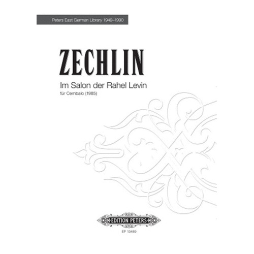 Zechlin - Im Salon Der Rahel Levin For Harpsichord (Softcover Book)