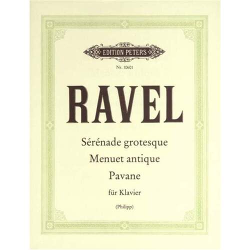 Ravel - Selected Piano Pieces (Softcover Book)