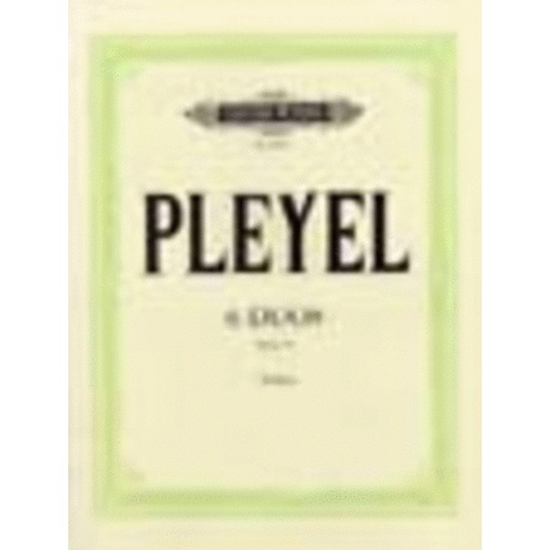 Easy Duets 6 Op 59 2Violin (Softcover Book)