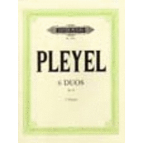Duets 6 Op 24 2Violin (Softcover Book)